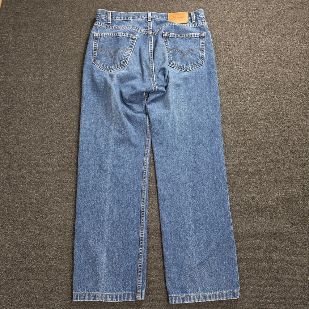 Vintage Levis 505 Jeans Mens 36x32 Blue Vintage 90s Made in USA Regular Fit
